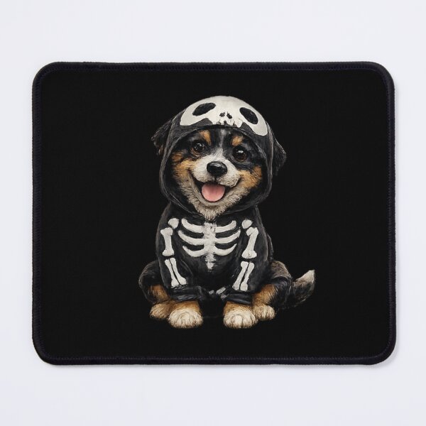 Item preview, Funny Skeleton Dog Halloween | Cute Spooky Puppy Costume designed and sold by PoojaArtLab.