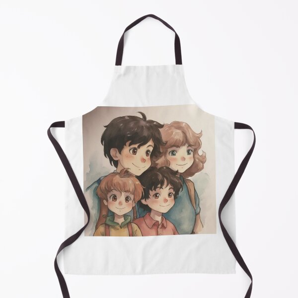 Item preview, Anime Family Portrait designed and sold by Solace Sparkles.