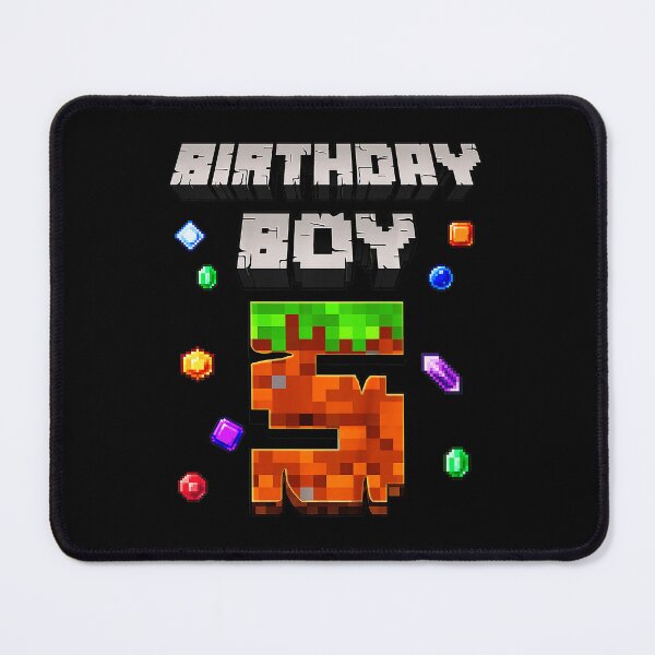 Item preview, Pixel Number Five Birthday for Young Gaming Fans designed and sold by FGTV2021.