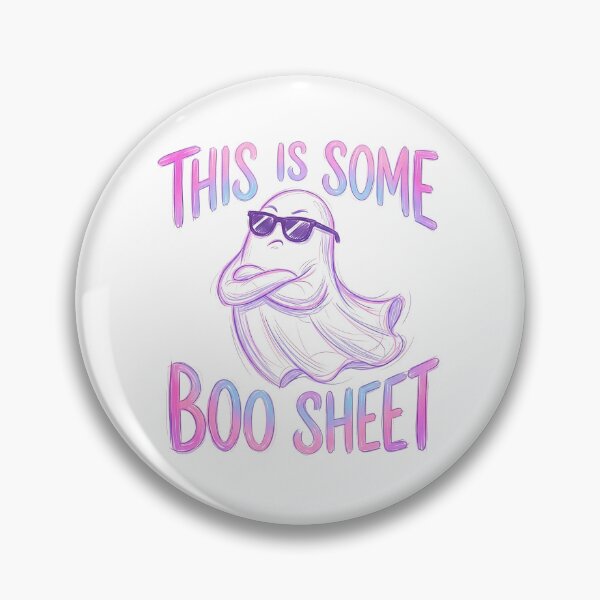 Item preview, This Is Some Boo Sheet  designed and sold by aljulnar.
