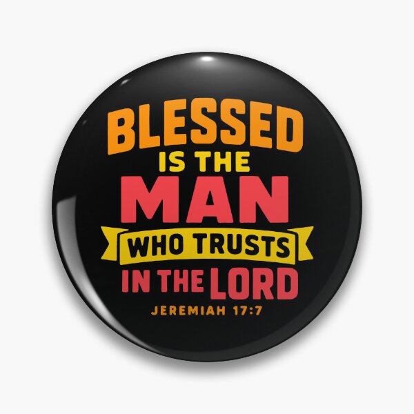 Item preview, Jeremiah 17:7 Blessed is the man who trusts in the LORD designed and sold by plushism.