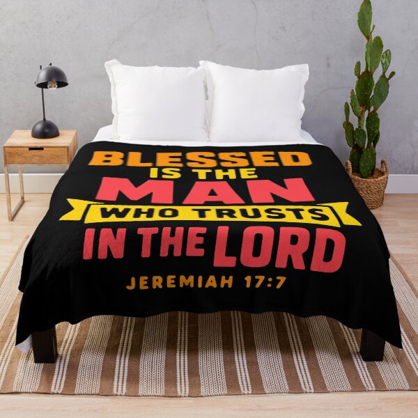 Item preview, Jeremiah 17:7 Blessed is the man who trusts in the LORD designed and sold by plushism.
