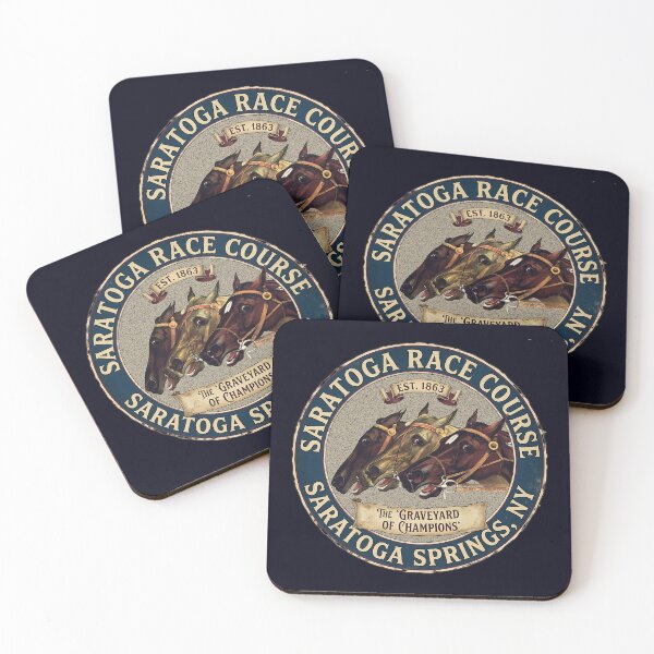 Item preview, Saratoga Race Course The"Graveyard of Champions" Est 1863 horse racing design  designed and sold by Ginny Luttrell.