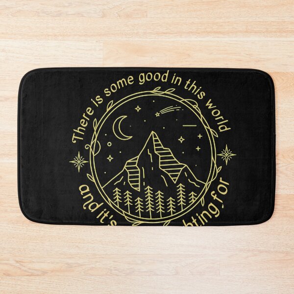 Item preview, Mountain Night Line Art Quote  designed and sold by Prof4Artist.