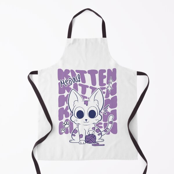 Item preview, Cute Cat - Purple designed and sold by New Worlds.