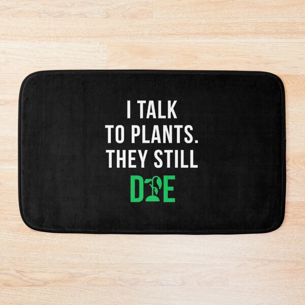 Item preview, I Talk To Plants They Still Die Funny Plant Lover Sticker Dark Humor Plant Parent Gift designed and sold by TongTang.