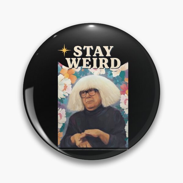 Item preview, Wig Portrait Floral Art Funny Meme designed and sold by Prof4Artist.