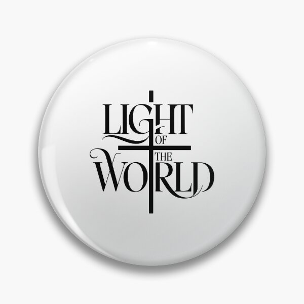 Artikelvorschau, Licht der Welt – Christliches Kreuz – Schriftbasiertes Design entworfen und verkauft von HahaHandlesHub.