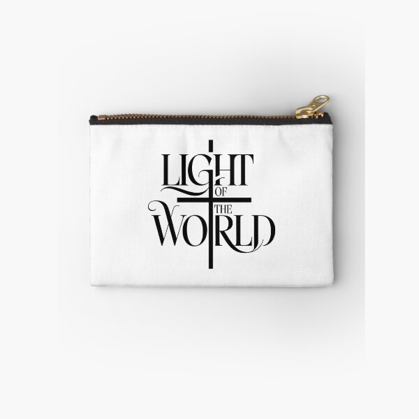 Artikelvorschau, Licht der Welt – Christliches Kreuz – Schriftbasiertes Design entworfen und verkauft von HahaHandlesHub.