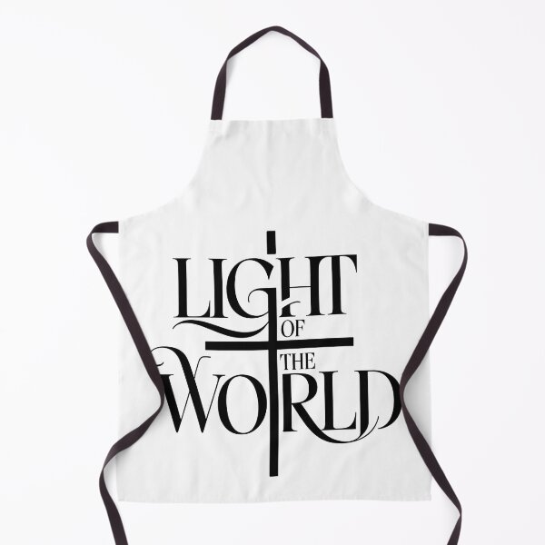 Item preview, Light Of The World Christian Cross Scripture Faith Based Design designed and sold by HahaHandlesHub.