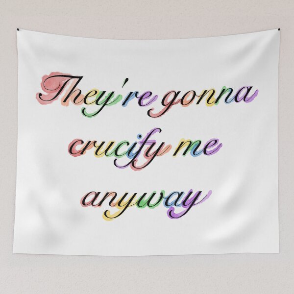 Item preview, Subtly sapphic lyrics designed and sold by katelynroseart1.
