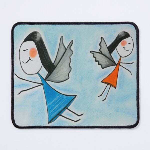 Item preview, Mother and Child with Wings Flying  designed and sold by Ameljor Designs.