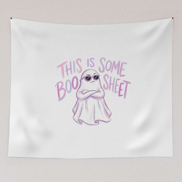 Item preview, This Is Some Boo Sheet  designed and sold by aljulnar.