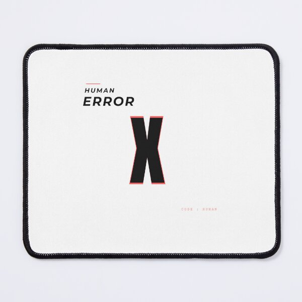Item preview, HUMAN ERROR – Minimal Modern Typography Design designed and sold by HeartAndArtShop.