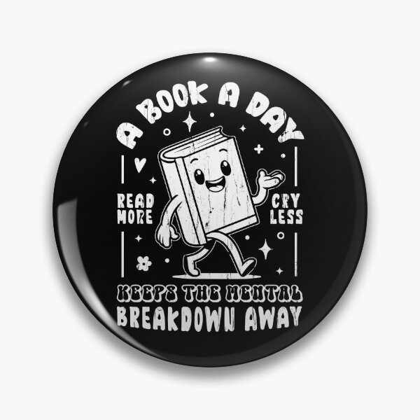 Item preview, A Book A Day Keeps The Mental Breakdown Away designed and sold by caruku666.