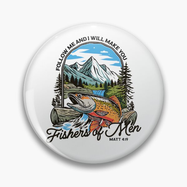 Item preview, Follow Me And I Will Make You Fishers Of Men designed and sold by JamesDriggers.