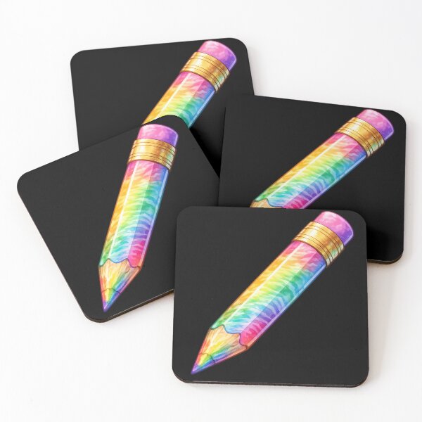 Item preview, Rainbow Tie Dye Colored Pencil designed and sold by jgvisualarts.