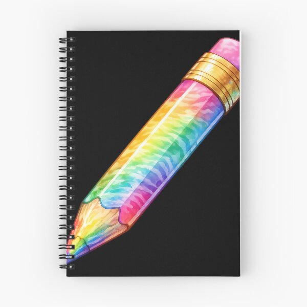 Item preview, Rainbow Tie Dye Colored Pencil designed and sold by jgvisualarts.