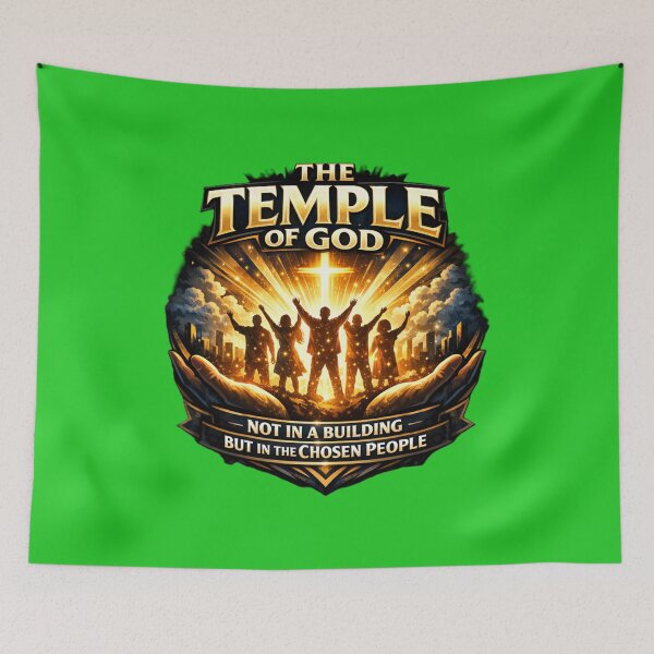 Item preview, The Temple Within — God’s People Shine designed and sold by MastersDesignNk.
