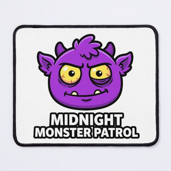 Item preview, Midnight Monster Patrol Mascot designed and sold by luiz1213.