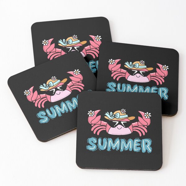 Item preview, Cute Summer Crab Sunglasses Beach Kids T-Shirt designed and sold by FestivityFinds.