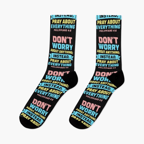 Item preview, Philippians 4:6 Don’t Worry About Anything Pray About Everything designed and sold by plushism.