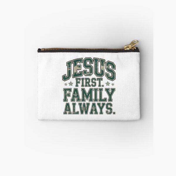 Item preview, Jesus First Always Christian Faith Retro Vintage Religious Design designed and sold by HahaHandlesHub.