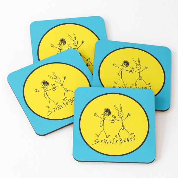 Item preview, Stinky and Bunny on Yellow designed and sold by VegasCanuck.