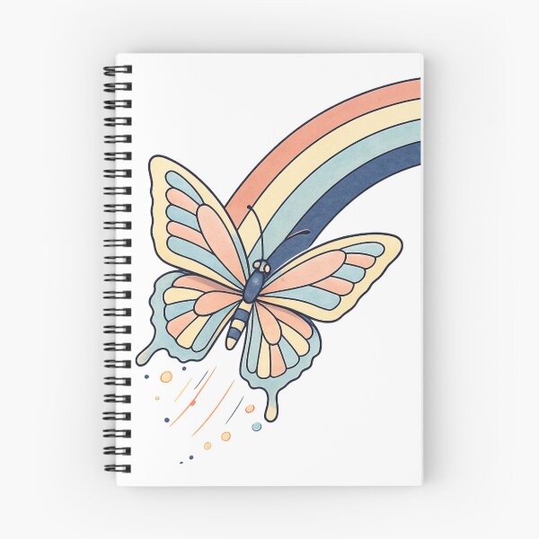 Item preview, Rainbow Butterfly Aesthetic Fashion Design designed and sold by SoftSproutstu.