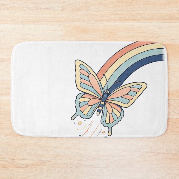 Item preview, Rainbow Butterfly Aesthetic Fashion Design designed and sold by SoftSproutstu.