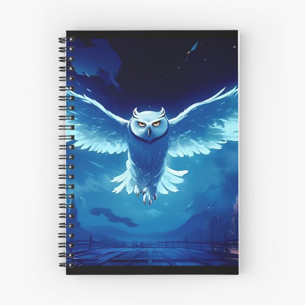 Item preview, Snow Owl Mystical Night Flight designed and sold by Amr Siam.