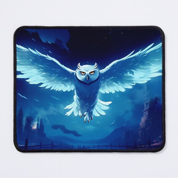 Item preview, Snow Owl Mystical Night Flight designed and sold by Amr Siam.