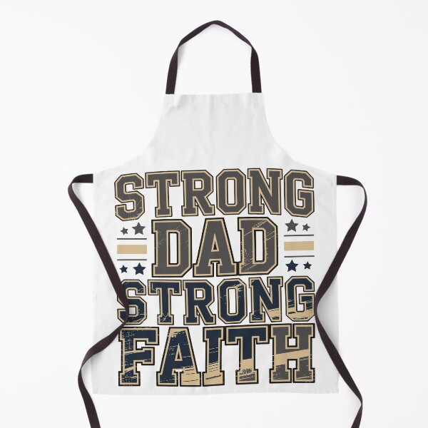 Item preview, Strong Dad Strong Faith Christian Fathers Day Vintage Dad Design designed and sold by HahaHandlesHub.
