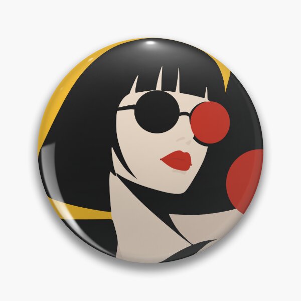 Item preview, Bauhaus-Inspired Woman Portrait, Bold Geometric Modern Art designed and sold by Studio pod Burom.