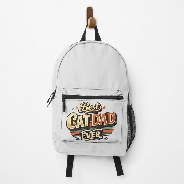 Item preview, Best Cat Dad Ever, Retro Vintage Style designed and sold by graphic-genie.
