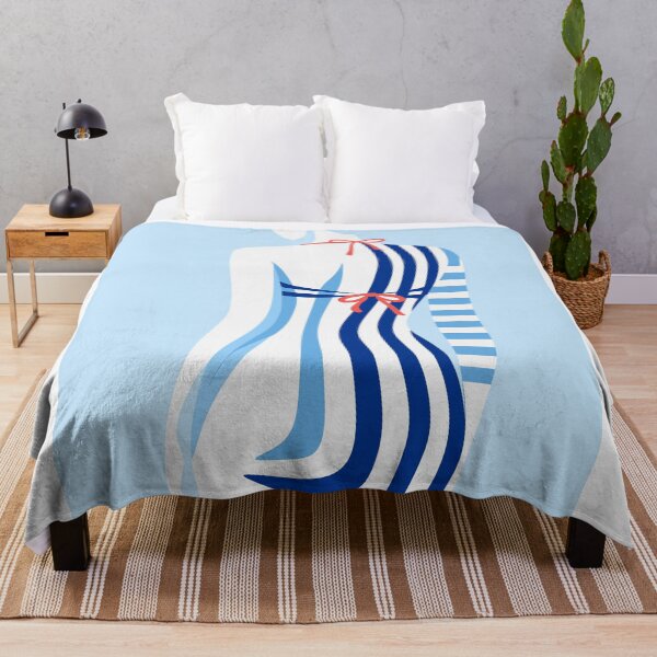 Item preview, Stripes Art, Minimal Nautical Back View Decor designed and sold by Studio pod Burom.