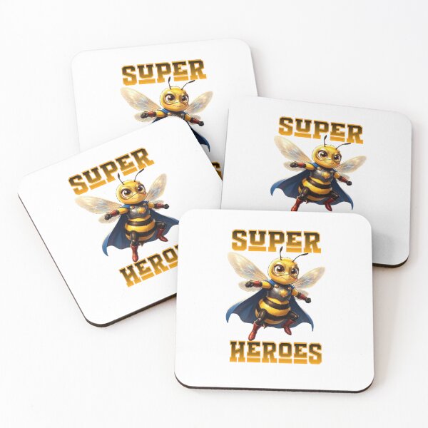 Item preview, Super Bee Heros designed and sold by TheEndDesign.