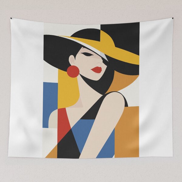 Item preview, Woman Bauhaus Art designed and sold by Studio pod Burom.