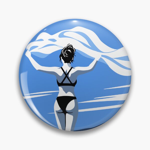 Item preview, Minimalist Beach Freedom Print, Coastal Decor designed and sold by Studio pod Burom.