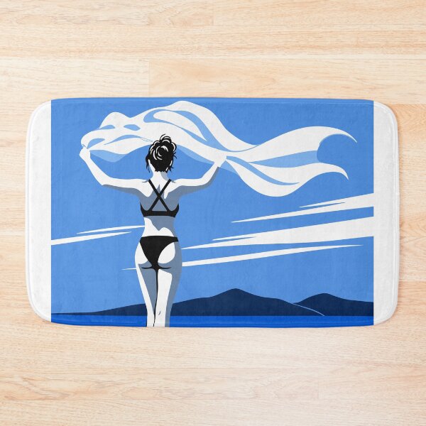 Item preview, Minimalist Beach Freedom Print, Coastal Decor designed and sold by Studio pod Burom.