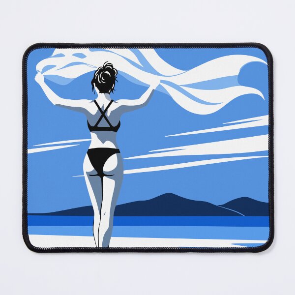 Item preview, Minimalist Beach Freedom Print, Coastal Decor designed and sold by Studio pod Burom.