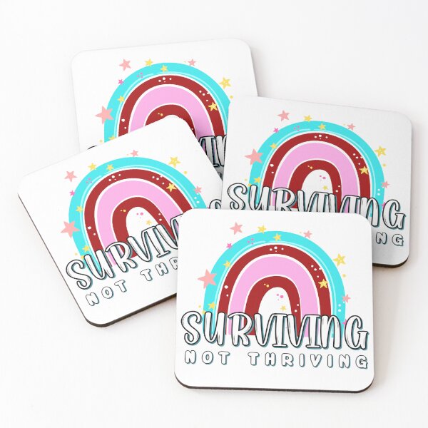 Item preview, Surviving, Not Thriving designed and sold by ThisNThatCrafts.