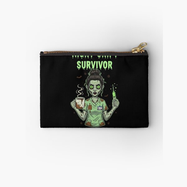 Item preview, Night Shift Survivor funny zombie nurse dark humor gift designed and sold by language-des.