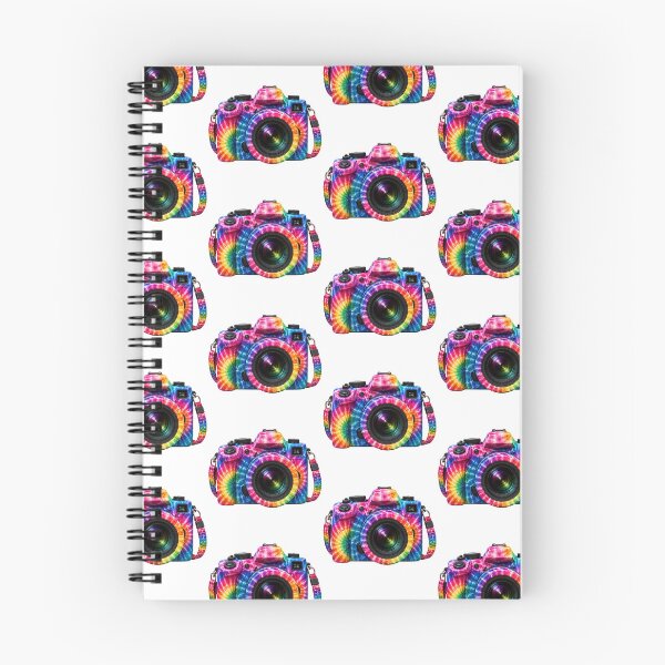 Artikelvorschau, Regenbogenfarbene Batik-DSLR-Kamera-Kunst entworfen und verkauft von jgvisualarts.