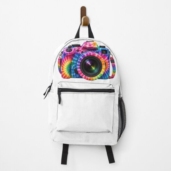 Item preview, Tie Dye Rainbow DSLR Camera Art designed and sold by jgvisualarts.