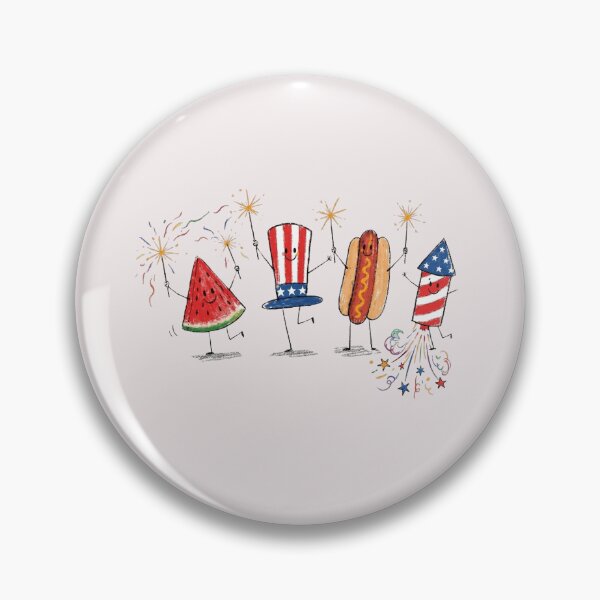 Item preview, Happy America Anniversary USA 250th Year Patriotic Cartoon Doodle designed and sold by lisdgoncalves.