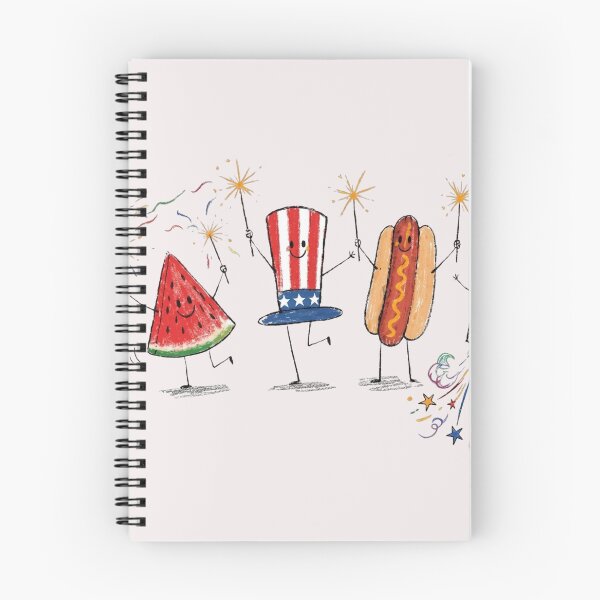 Item preview, Happy America Anniversary USA 250th Year Patriotic Cartoon Doodle designed and sold by lisdgoncalves.