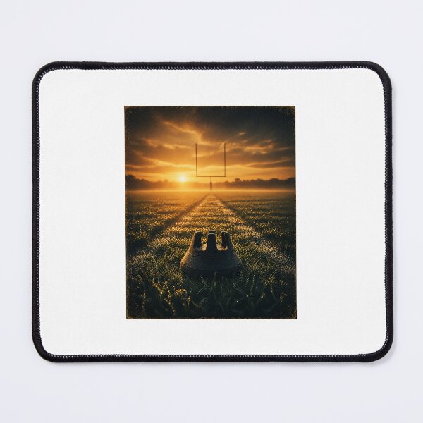 Item preview, Kicking Tee Stadium at Sunset Vintage Football Nostalgia Design designed and sold by Jacob Shankel.