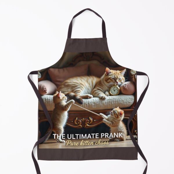 Item preview, Mischievous Ginger Kittens Playing Ultimate Prank on Sleeping Mother Cat designed and sold by Creative-RE.