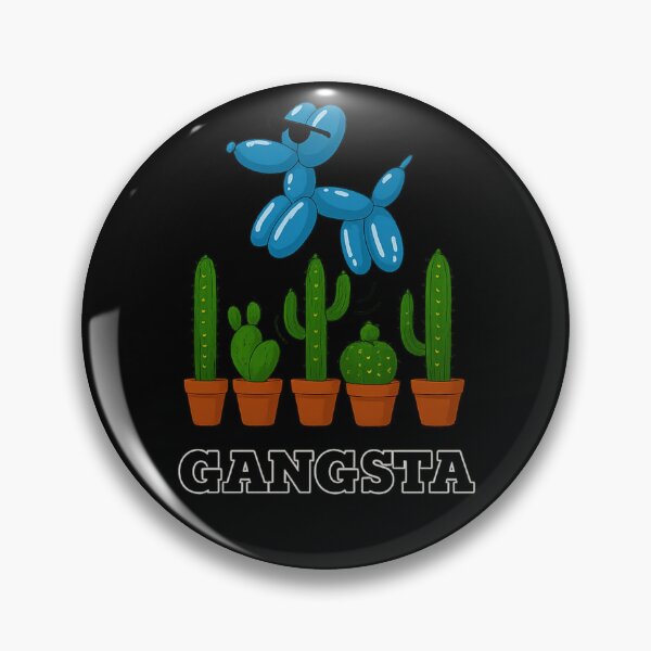 Item preview, Gangsta Balloon Dog – Ironic Meme designed and sold by JonelCrafts.
